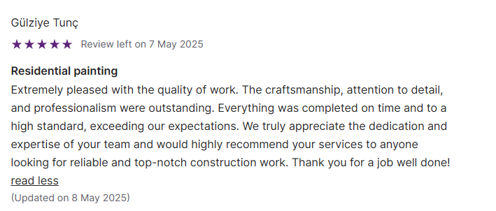 HomeStars review for Atlas HomeServices